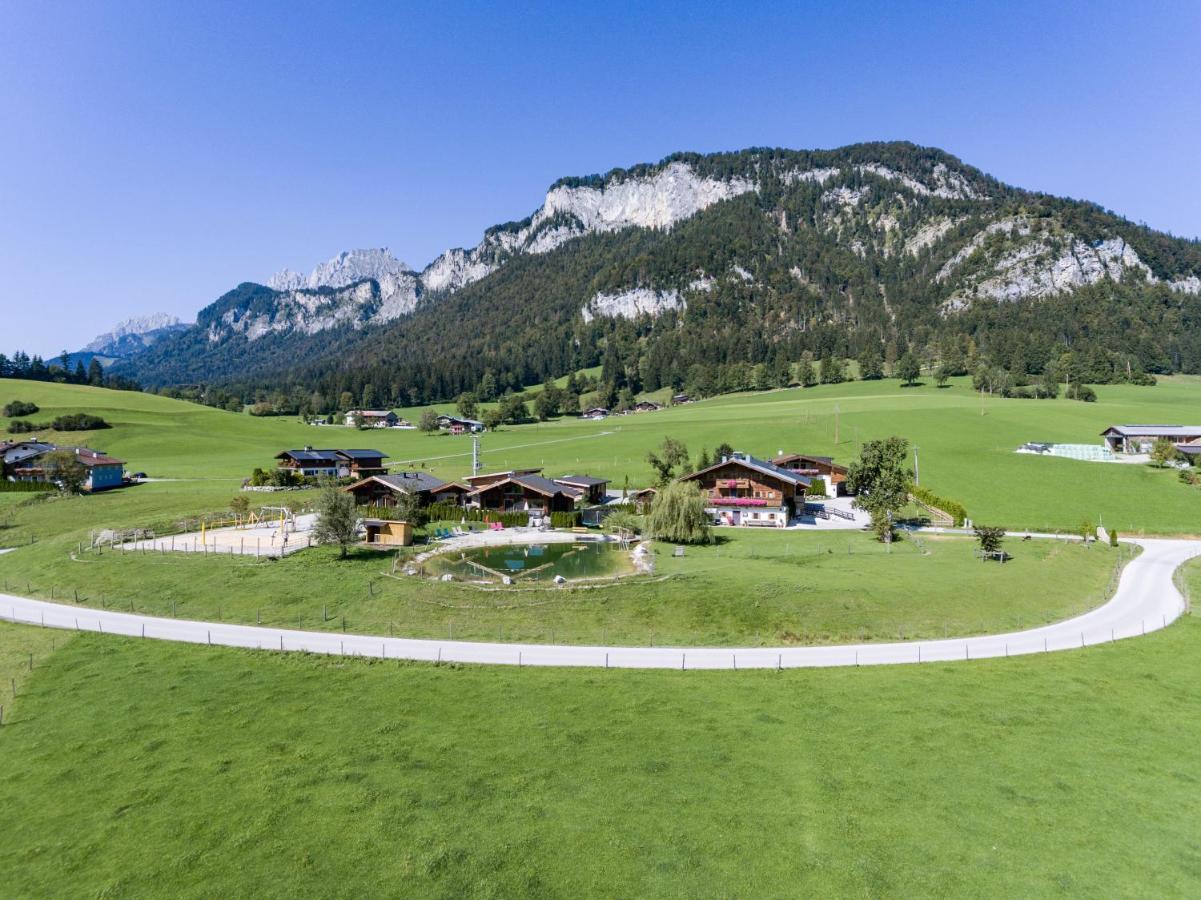 Narzenhof Wellness Chalets, Familien & Luxus Apartments Am Bauernhof Sankt Johann in Tirol Esterno foto