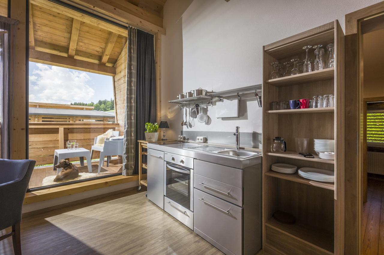 Narzenhof Wellness Chalets, Familien & Luxus Apartments Am Bauernhof Sankt Johann in Tirol Esterno foto