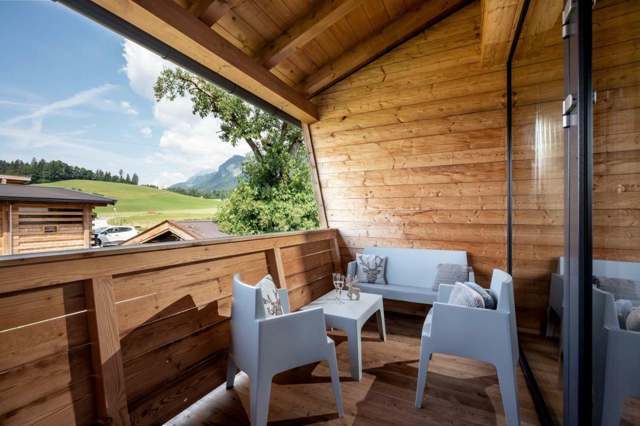 Narzenhof Wellness Chalets, Familien & Luxus Apartments Am Bauernhof Sankt Johann in Tirol Esterno foto